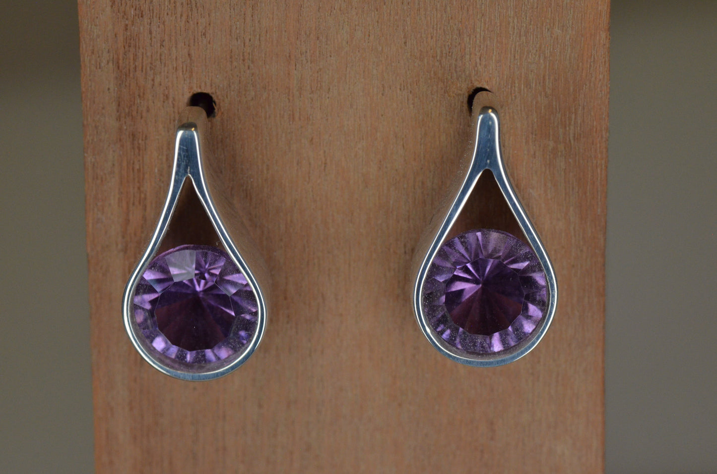 Amethyst Drop Earrings