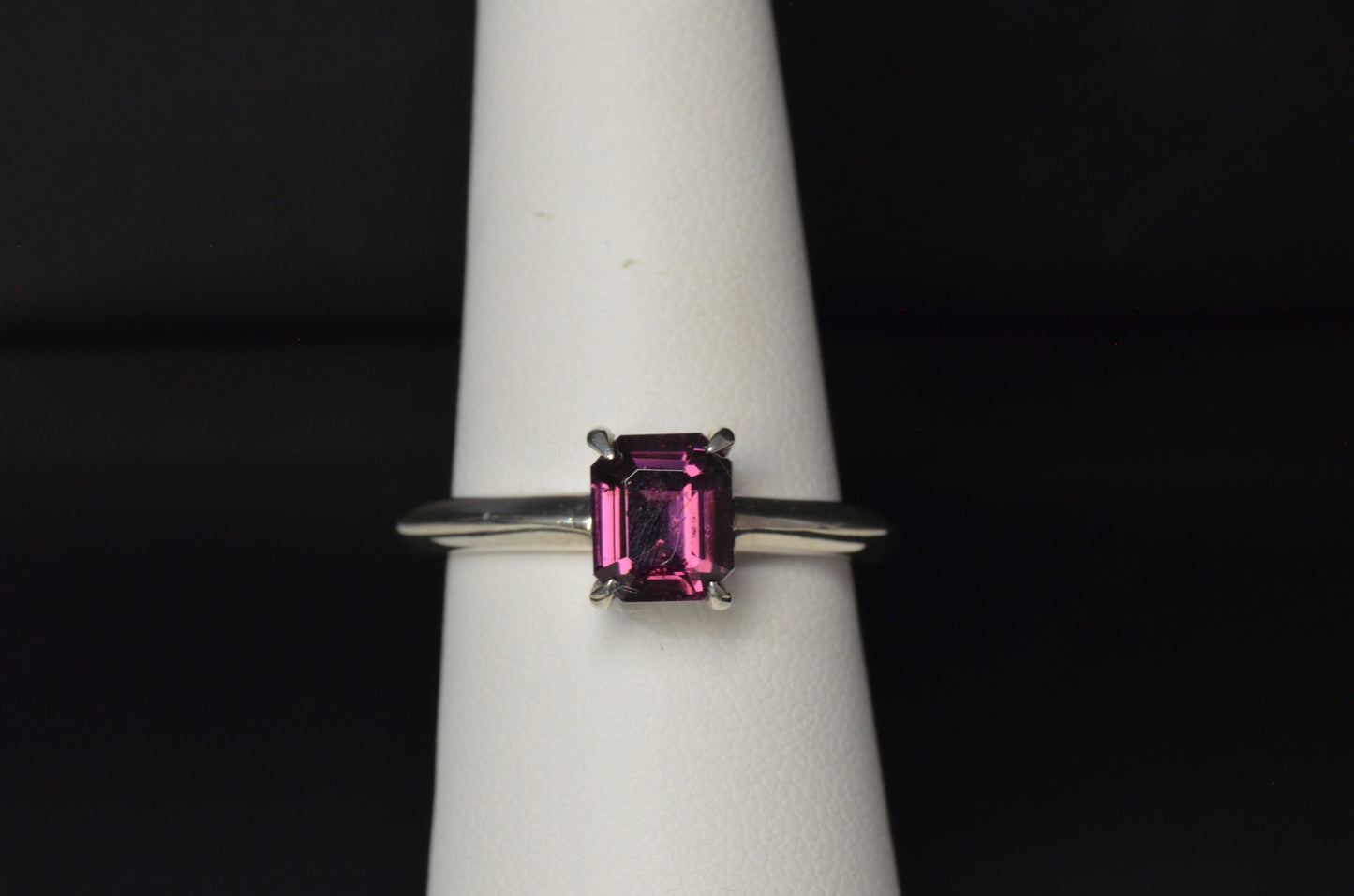 Purple Spinel Ring