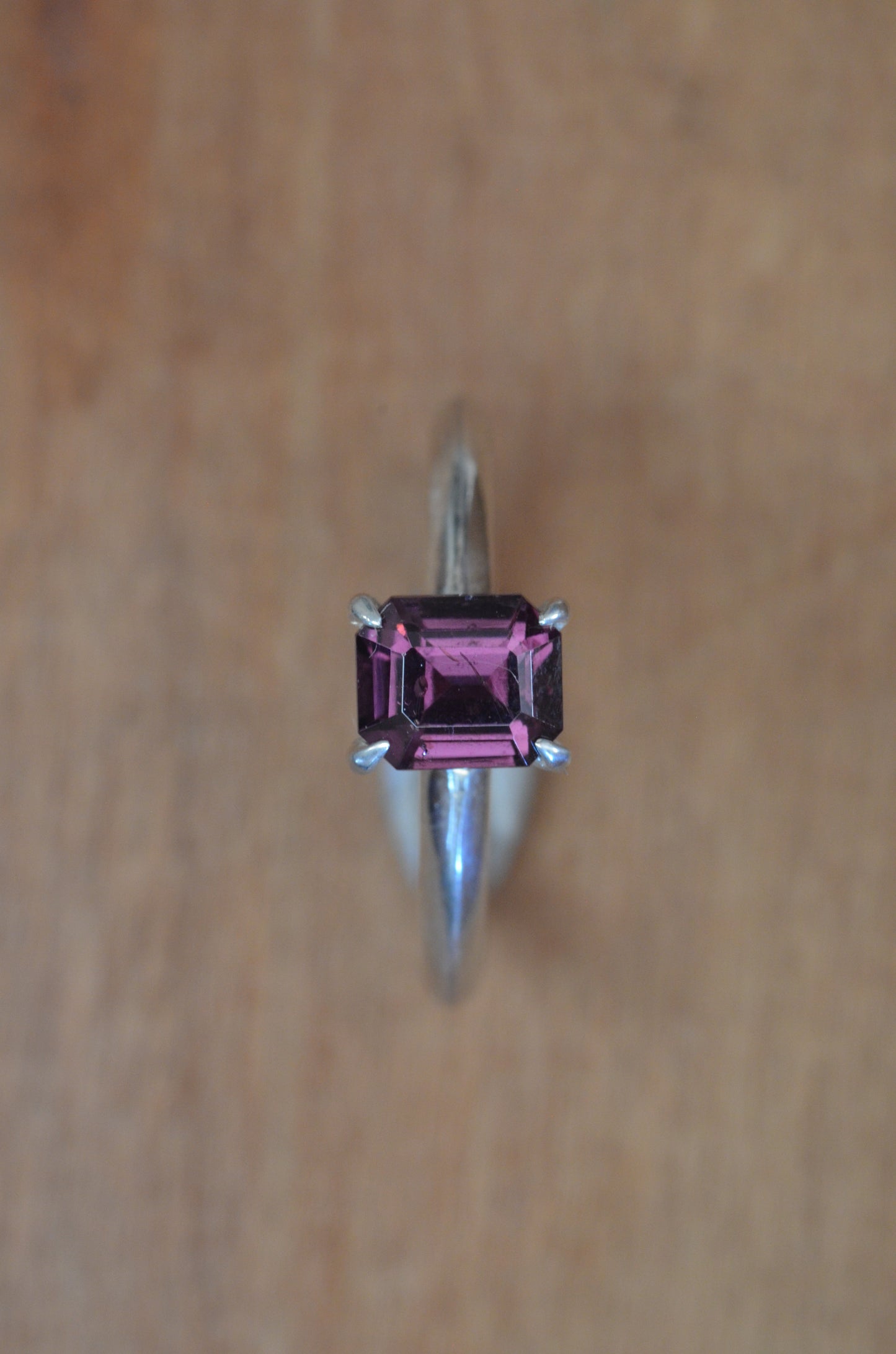 Purple Spinel Ring